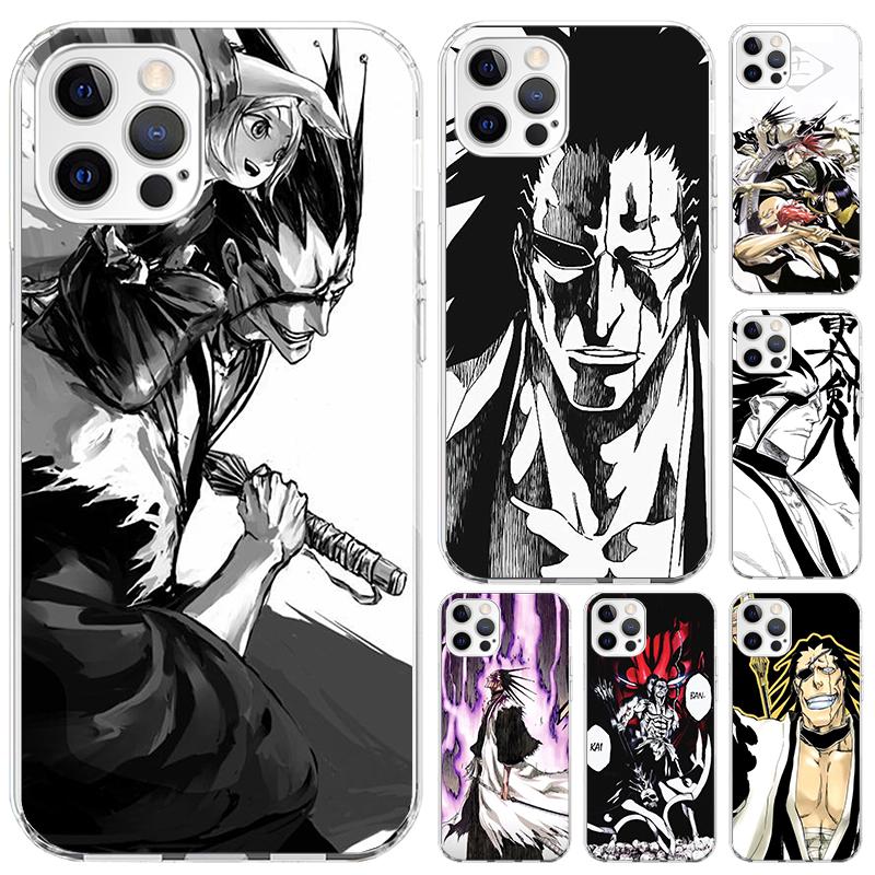 Чехол для телефона Bleach Zaraki Kenpachi для Iphone 17 Air 16 15 Plus 14 13 Mini 12 11 Pro Max 16E 7 8 SE 2020 Мягкий чехол с принтом 1