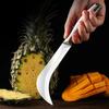 Stainless Steel Pineapple Sugar Cane Peeler 1/2Pcs Durable Kitchen Paring Knife for Daily Fruit Skin Removing Use