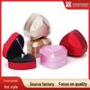 Heart-Shaped Light-Up Jewelry Box: High-End Engagement Ring & Luminous Necklace Display Case