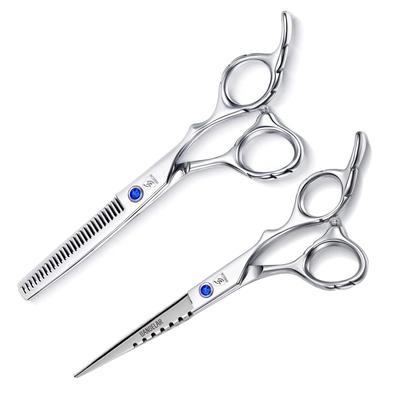 6-дюймовые ножницы для волос с пилообразными острыми зубьями, профессиональные парикмахерские ножницы, филировочные ножницы для стрижки волос, набор для ухода за парикмахером