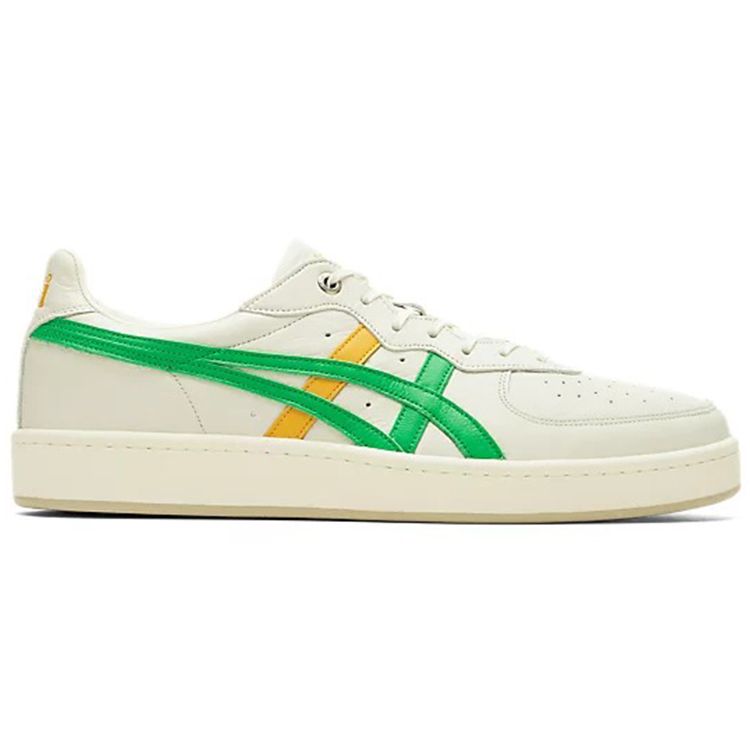 ONITSUKA TIGER GSM SD Кремовые Кинза Унисекс Низкие Кожаные Ретро Теннисные Лайфстайл Кроссовки 1183A803-103