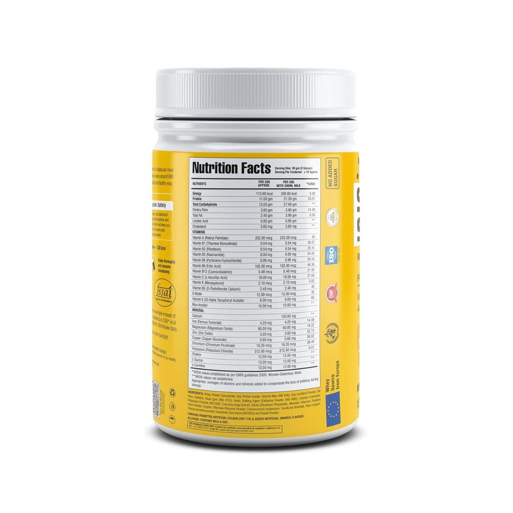 Протеиновый коктейль Манго (500 г), Slim Shake Protein Powder (Mango Milk Shake),  Mypro Sport Nutrition