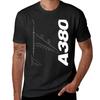 New Short Sleeve T Shirt T Shirt Unisex Clothes For Unisex Airbus A380 Tshirt Harajuku Tshirt Streetwear Cotton Tops