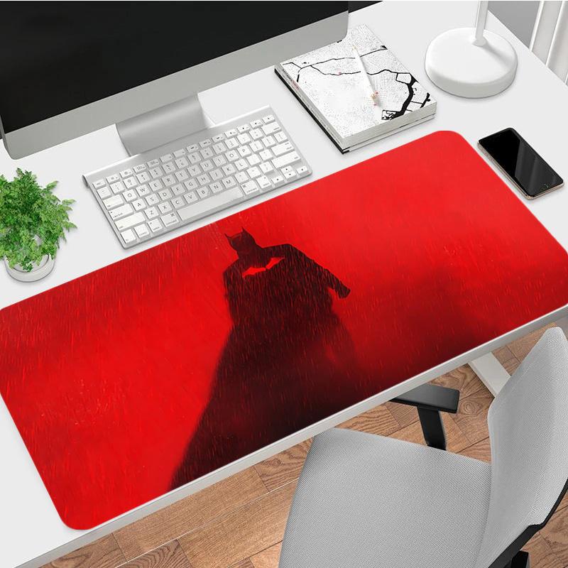 Batman Xl Gaming Mouse Pad Nonslip Rubber Base Stitched Edge Waterproof Desk Mat For Pc Laptop Gamer Office Computer Accessories C92760