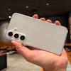 Ultra Thin Translucent Solid Color Frameless Sandstone Hard Case For Samsung Galaxy S25 S24 S23 Ultra Plus Matte PC Slim Cover