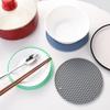 1 шт. силиконовый коврик против ожогов, подставка для кастрюль, защита кухонной столешницы, термостойкий противоскользящий круглый силиконовый коврик
