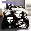 Måneskin Rebel Vibe Bedding Quilt Set Quilt Cover Pillowcase Home Decoration Birthday Gift (1 * duvet cover + 2 * pillowcase, without core)
