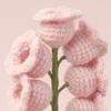 Ландыш Лампа Вязаная Искусственный Цветок с 7 Ночными Огоньками Маленький Цветок в Горшке Настольная Лампа для Подарка на День Святого Валентина, День Матери Домашний Настольный