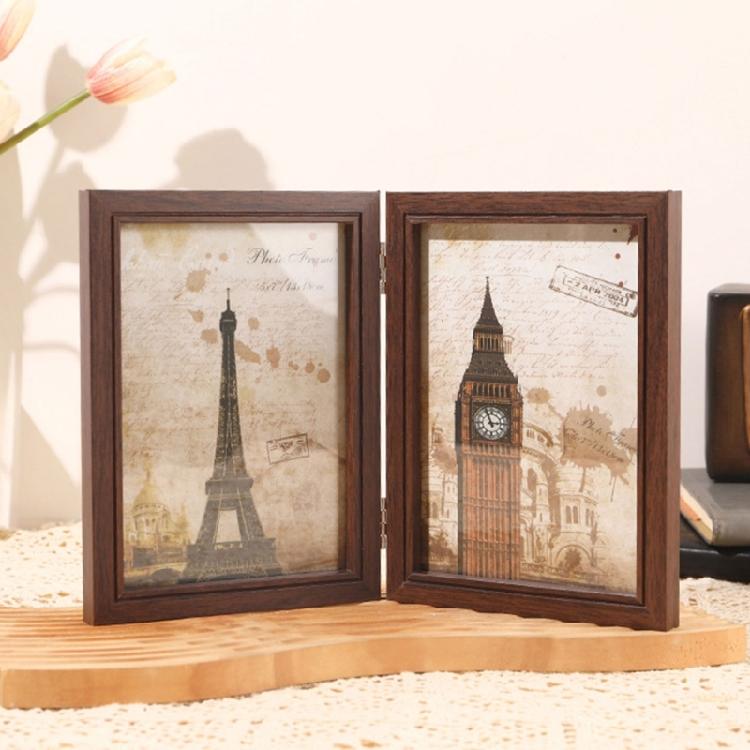 2/3 Коллаж из фоторамок Складная фоторамка на шарнирах Декор для дома на стол Свадебный Подарок на День Рождения для Женщин Мамы