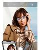 Smart Touch AI Bluetooth Glasses with Metal Frame and Thin Legs for Calls and Music.