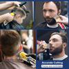 Electric Clipper for Man Smart Digital Display Oil Head Carving with Transparent Body Long Battery Life and Point Trimmer