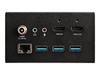 Startech Laptop Docking Module for Conference Table Connect Box noirJeux Vidéos Station D'accueil Pour Salle De Conférence | HDMI