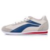 Li Ning 3K Амортизирующие Нескользящие Износостойкие Дышащие Легкие Низкие Беговые Кроссовки Мужские Серый Синий ALCH113-2