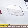 Для Volkawagen VW Golf 8 MK8 2022, крышка топливного бака из нержавеющей стали, масляная крышка, декоративная отделка, чехол, наклейка, аксессуары