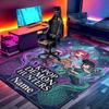 Custom Name Personalized Demon Hunters Kpop Print Carpet, Versatile Home Decor Rug, for Playroom, Apartment, Balcony, Entryway, Hallway Gift