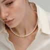 VINTAGE HOLLYWOOD Natural Pearl Necklace_VH25NNNE101V