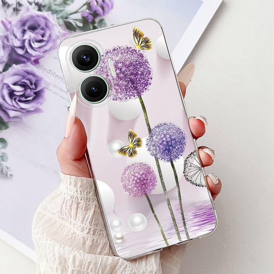 For Xiaomi Poco F7 Pro F7Ultra F6 Phone Case Dragon Love Heart Cartoon Pattern Back Cover For PocoF7 Soft Silicone TPU Bumper