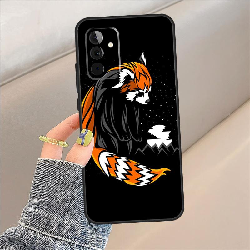 Чехол Красная Панда для Samsung Galaxy A35 A15 A55 A53 A33 A13 A36 A56 A26 A16 A22 A32 A52 A54 A34 A05 A06