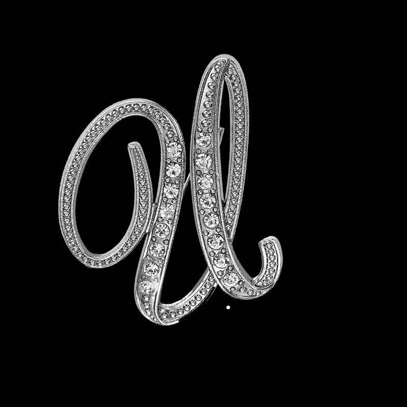 Значок-брошь в виде модной буквы: Креативный значок на пиджак для мужчин и женщин