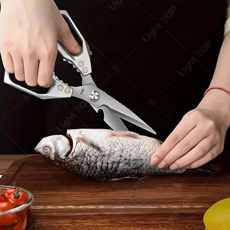 Многофункциональные кухонные ножницы, ножницы для куриных костей, бытовые ножницы из нержавеющей стали для резки мяса, рыбы, специальные ножницы