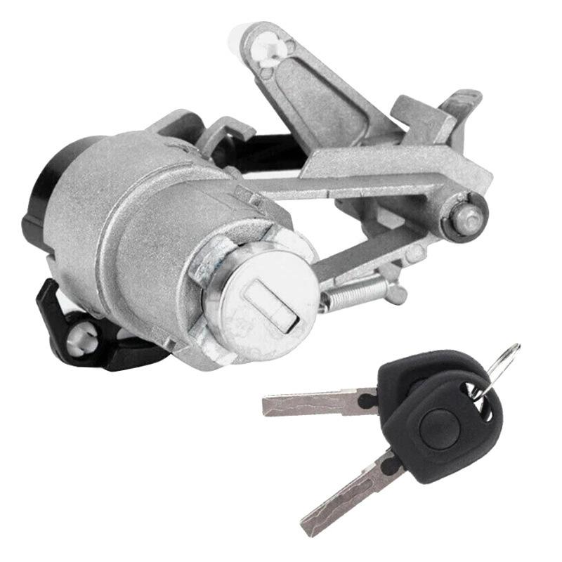 1J6827297G Tailgate Lock Cylinder + Keys For VW Golf Lupo Seat Arosa