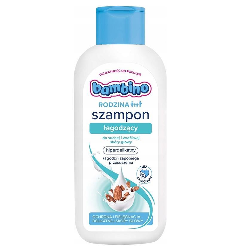 Bambino Family Soothing Shampoo for Dry and Sensitive Scalp, 400ml