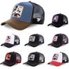 Высокое качество  Стили Аниме Мультфильм Snapback Хлопковая Бейсболка Мужская Женская Хип-хоп Кепка Папы Тракер Сетчатая Кепка Дропшиппинг