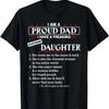 I Am a Proud Dad I Have a Freaking Awesome Daughter T-Shirt