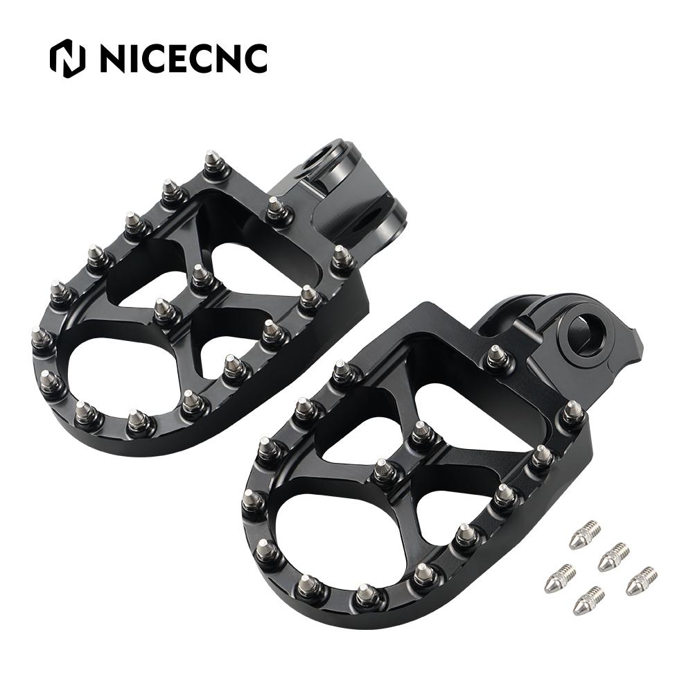 NICECNC For KTM EXC 300 1998-2016 EXC 250 EXCF 350 EXC 450 Foot Pegs Footrest SX 125 SXF 250 SXF 450 1998-2015 XCF 250 2006-2016