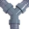 Thicken Three-way Drain 30mm Kitchen Sink Outlet Pipe Y Hose Connector Pipe  Laundry Pool