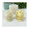 1 PcsFoxes Candle Silicone Mold Handmade Desktop Decoration Gypsum Epoxy Resin Aromatherapy Candle Silicone Mould