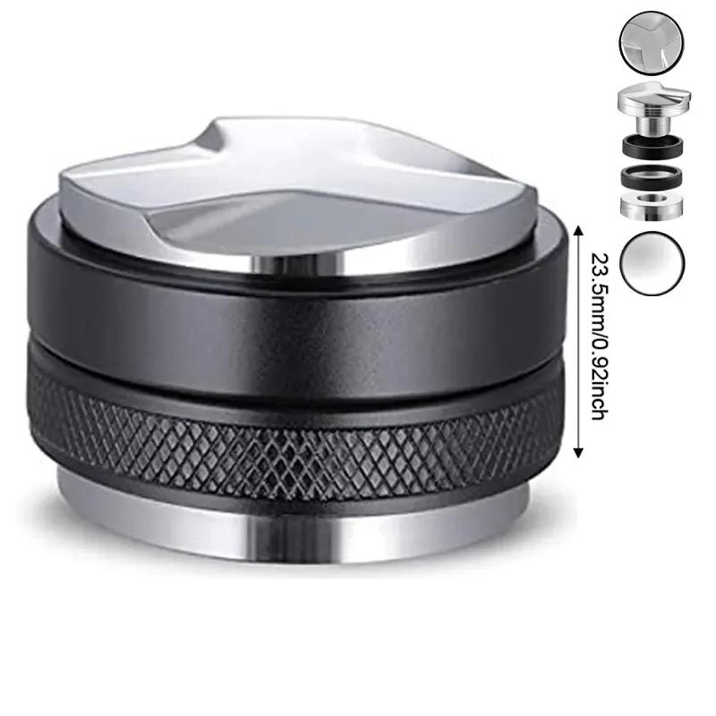 Темпер для кофе 51/53/58/58.35MM 304 нержавеющая сталь распределитель кофе молоток для кофейной пудры выпуклое основание кофейные аксессуары