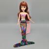 Dolls Dress For Barbie Doll Gown Skirt Fashion Clothes For Barbie Dollhouse Sequin Mermaid Tail Dresses Toy 1/6 Doll Accessories