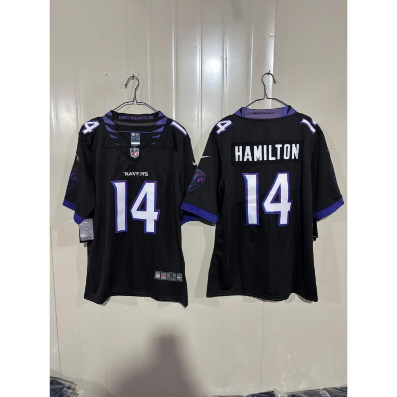 Baltimore Ravens NFL Embroidered Football Jersey Men Fan Wear Official Style Cotton Blend