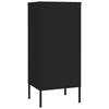 Storage Cabinet Black 42.5 x 35 x 101.5 cm Steel