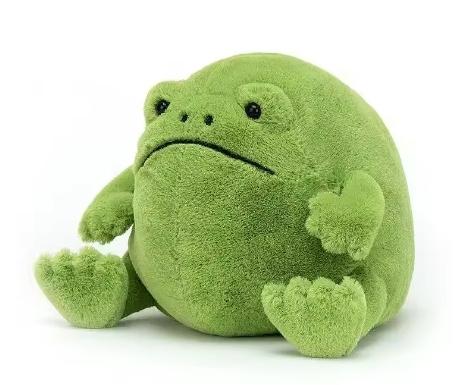 New 20cm Doll Rain Frog Plush Toy Cartoon Frog Doll Toy Children's Gift