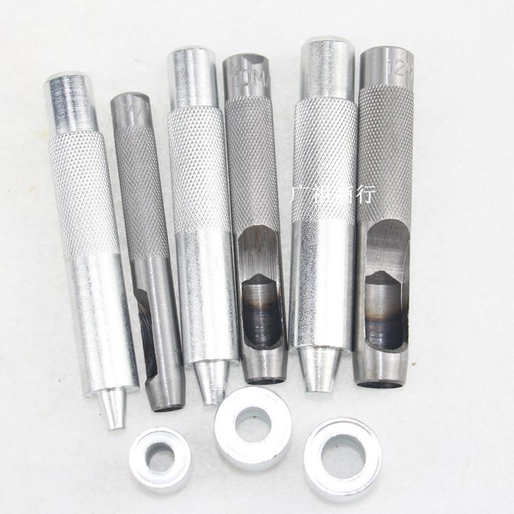 Ручной инструмент для установки люверсов с набором пробойников для штор и бирок.