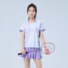 Womens Badminton Sport Set Quick Dry Bamboo Fiber Team Uniform Training Competition