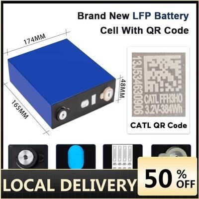 Аккумулятор 3,2 В 120 Ач Перезаряжаемый Солнечный Пакет Скутер Электрическая Лодка Вилочный Погрузчик Автомобиль Электромобиль Автодом 4000 Циклов Большая Мощность