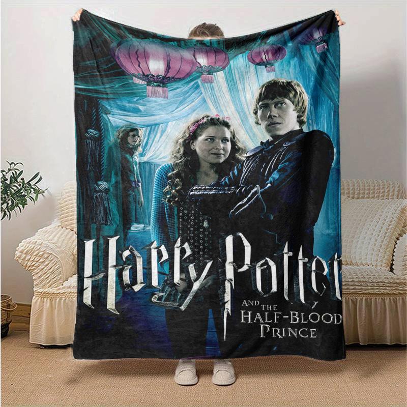 Harry Potter and the Half-Blood Prince Poster PrintPrint Blanket, Soft Blanket For Sofa Office Bed And Travelling Daughter Birthday Gift esj