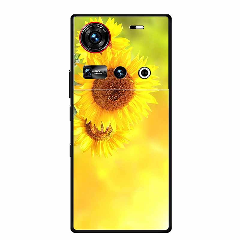 Чехол для ZTE nubia Z70 Ultra 5G Z70Ultra 6,85" Черный Силиконовый Мягкий Чехол для Телефона Для ZTE Nubia Z70 Ultra Задняя Крышка Чехол Z 70 Ultra