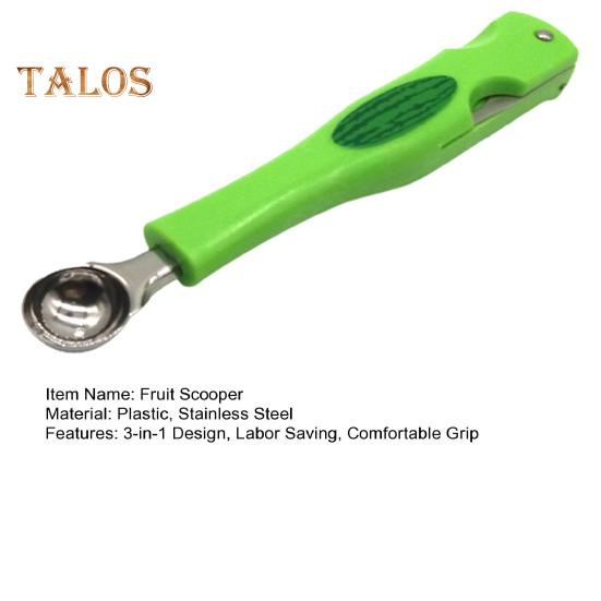 Резак для арбуза, слайсер 3 в 1, набор лопаток для дыни, сепаратор для мякоти, лопатка для мороженого, фруктов, кухонный гаджет