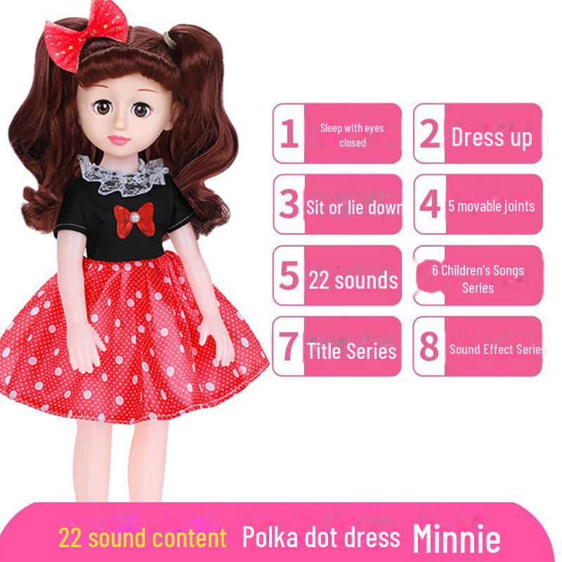 Набор кукол Smart Talk: Игрушка-принцесса для наряжания для девочек - Идеальный подарок на день рождения