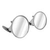 1 Pair Chrome Door Mirrors 3685955 Manual Folding Circular Outside Exterior Rearview Mirrors Fit for Impala Nova