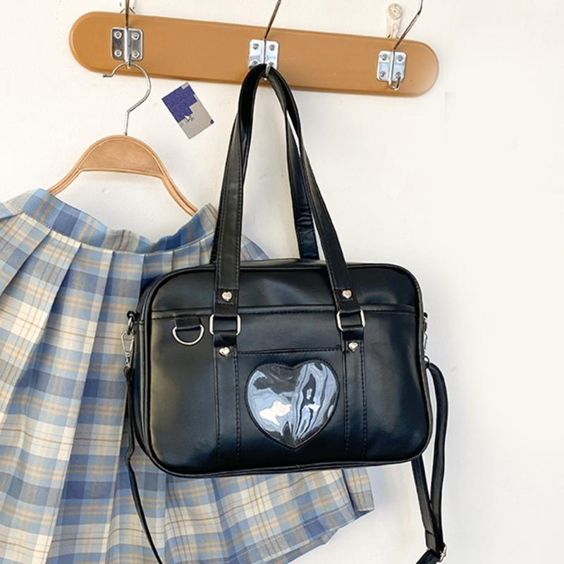 Женская сумка Ita Bag, сумка через плечо в форме сердца, вместительная сумка-мессенджер, модная сумочка, кошелек, сумка через плечо, японская школьная сумка.