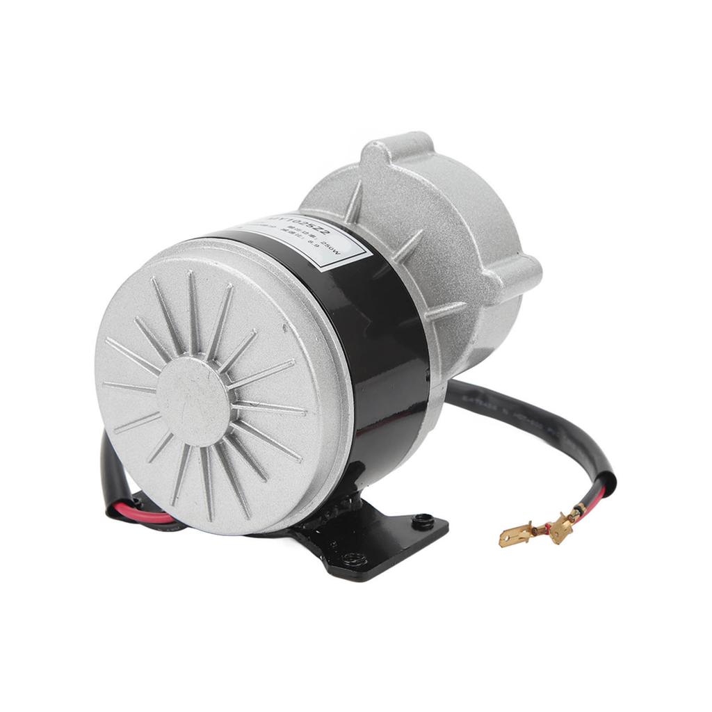 12V 250W MY1025Z2 Gear Reduction Electric Motor Three Wire Controller with Knob Switch Electric Bike Modification Kit