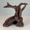 Aquarium Driftwood Ornament with Moss Tree Roots Simulation