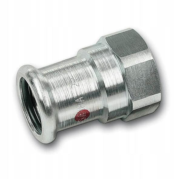 Nypel przejściowy złączka 15 x 1/2 stal węglowa do CO P x GZ SANHA THERM