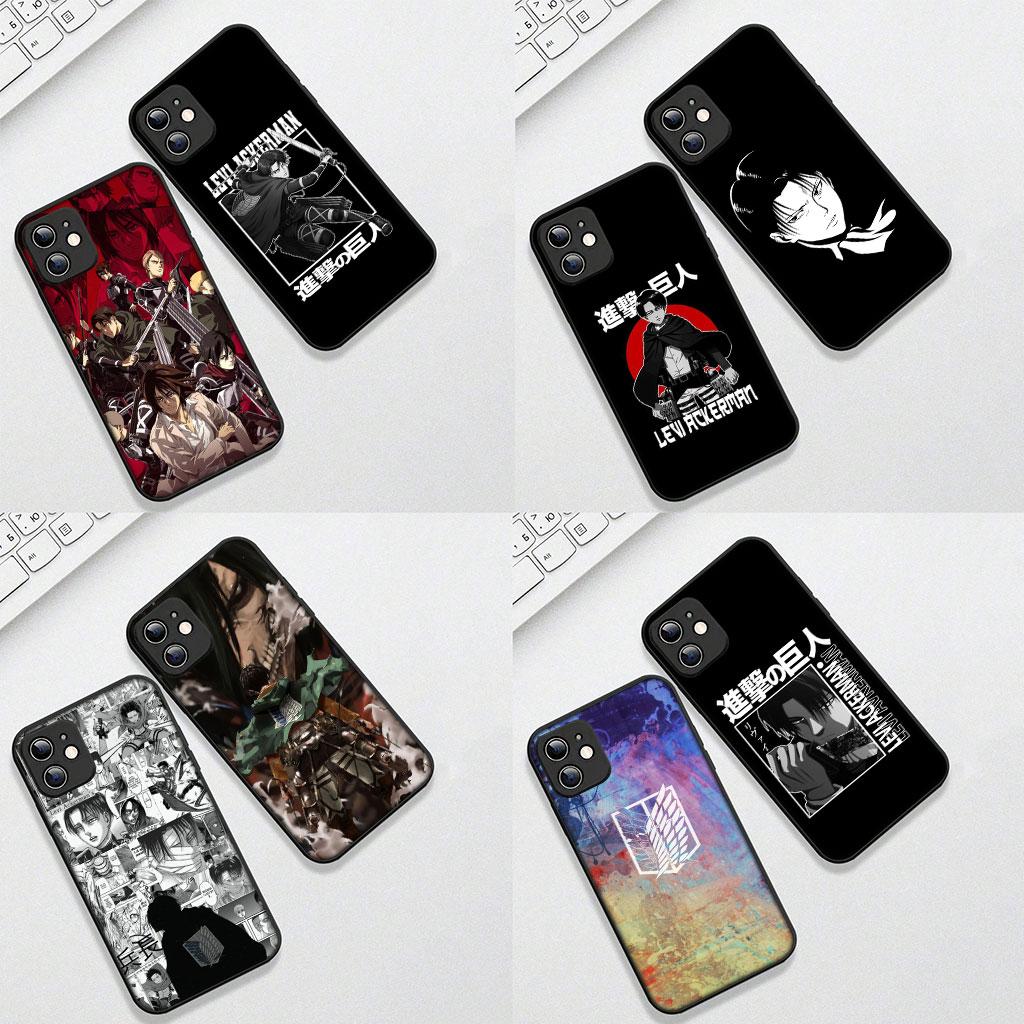 Soft Cover for Xiaomi Redmi Note 12 11 10 Pro 10A 10C 12C 14C A4 Note12 5G Coque Phone Case Attacks on titan