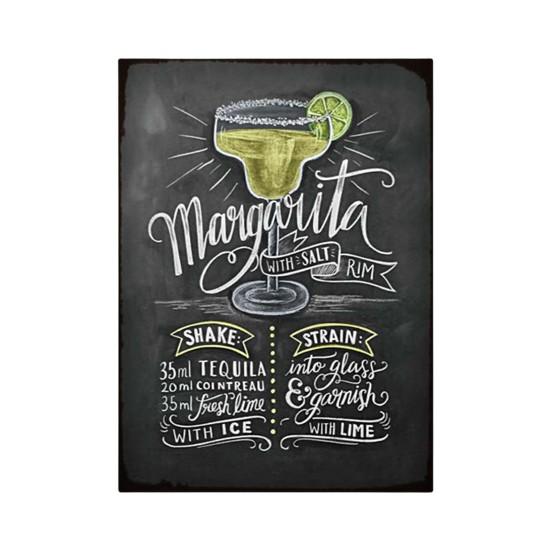 Wall Poster Exquisite Long Lasting Convenient Hanging Smooth Surface Anti-fade DIY Creative Retro European Style Metal Poster